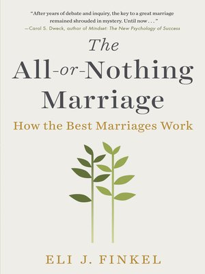 cover image of The All-or-Nothing Marriage